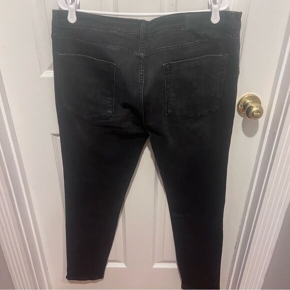One Teaspoon Freebirds Low Waist Stretch Skinny Denim Jeans - Black sz 36 NWT - Picture 16 of 16